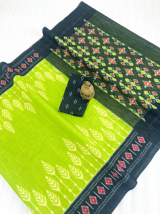 MG 410 Plain Linen Printed Non Catalog Daily Wear Sarees Wholesalers In Delhi